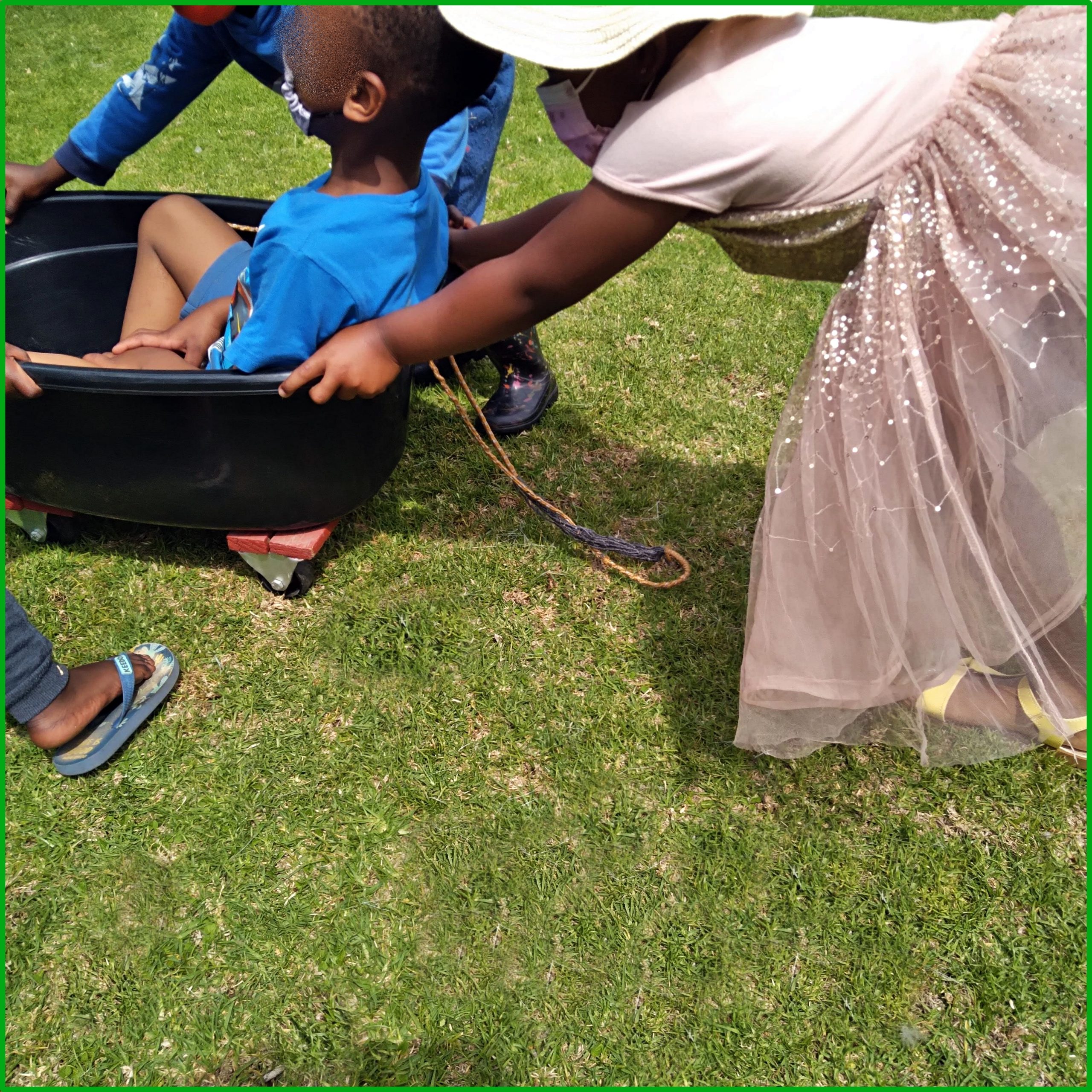 Fun during free play at Constantia Montessori Pretoria East